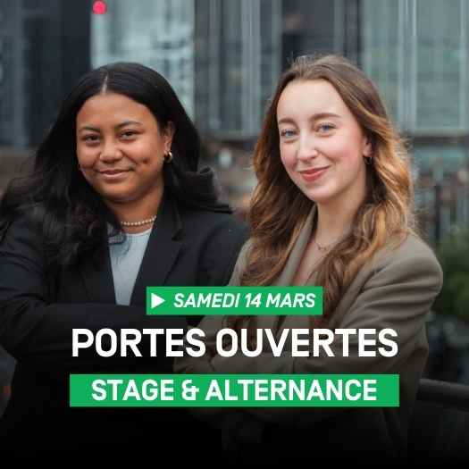Portes ouvertes spécial stage et alternance de l'ESGCI samedi 14 mars