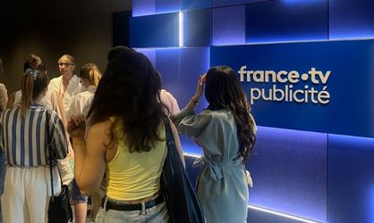 Immersion chez France Télévisions Etudiants en visite dans les locaux de France Televisions