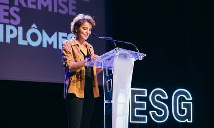 Najat Vallaud-Belkacem : marraine de la promotion 2026-2027 des écoles ESG